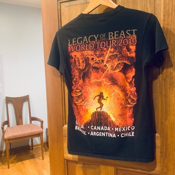 IRON MAIDEN Legacy of the Beast World Tour T-Shirt - Picture 4 of 6